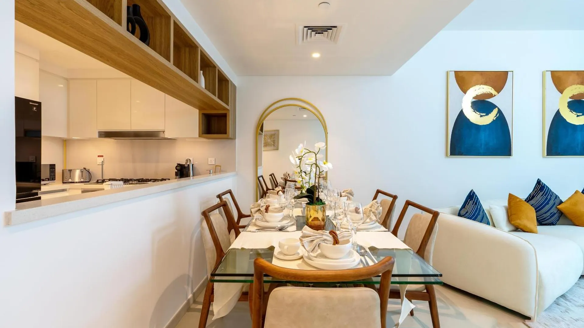 3 Bedroom - Burj Khalifa View, Downtown Views II دبي شقة
